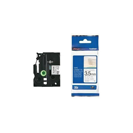 TZEN201 BROTHER CINTA ROTULADORA NO LAMINADA TEXTO NEGRO SOBRE BLANCO - 3
