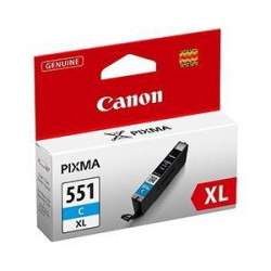 6444B001 CANON TINTA CIAN MG 5450/6350/6400 - IP 7250 - CLI 551XLC