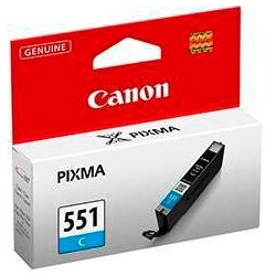 6509B001 CANON TINTA CIAN MG 5450/6350 - IP 7250 - CLI 551C
