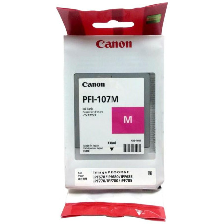 6707B001AA CANON TINTA MAGENTA  IPF 670/680/770 - PFI 107M