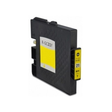 Compatible Ricoh  GC21Y Yellow Cartucho de Tinta