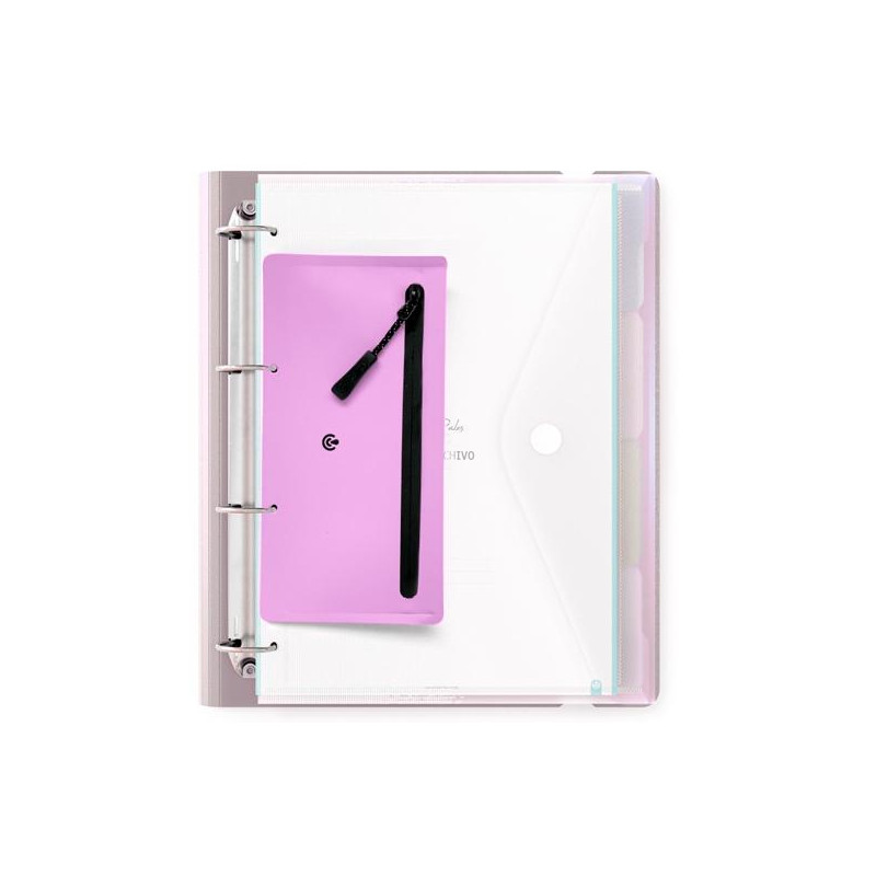 46010162 CARCHIVO ESTUCHE SLIM CASE PARA CARPEBLOCK 360 VIOLETA