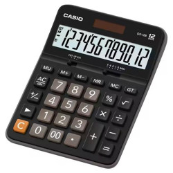 DX-12B CASIO CALCULADORA DE OFICINA SOBREMESA DX-12B 12 DÍGITOS NEGRO