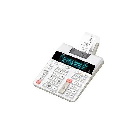 FR-2650RC CASIO CALCULADORA CON IMPRESORA FR-2650RC 12 DÍGITOS BLANCO