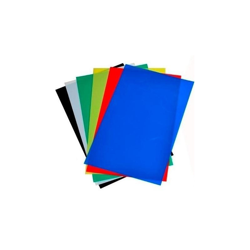 22114 DHP TAPAS ENCUADERNACIÓN 450 MICRAS A4 POLIPROPILENO ROJO -PACK 100U-