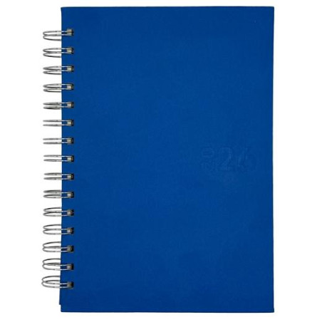 25002533 DIDEX AGENDA BOSTON ESPIRAL 21DZ DÍA PÁGINA 14.5X21CM AZUL 2026