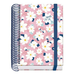 52049 DOHE AGENDA ESCOLAR PRIME A6 ESPIRAL DP CAMOMILLE 2025-2026