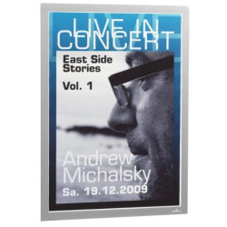 487323 DURABLE MARCO INFORMATIVO MAGNETICO DURAFRAME A3 ADHESIVO A SUPERFICIES LISAS Y SOLIDAS PLATA