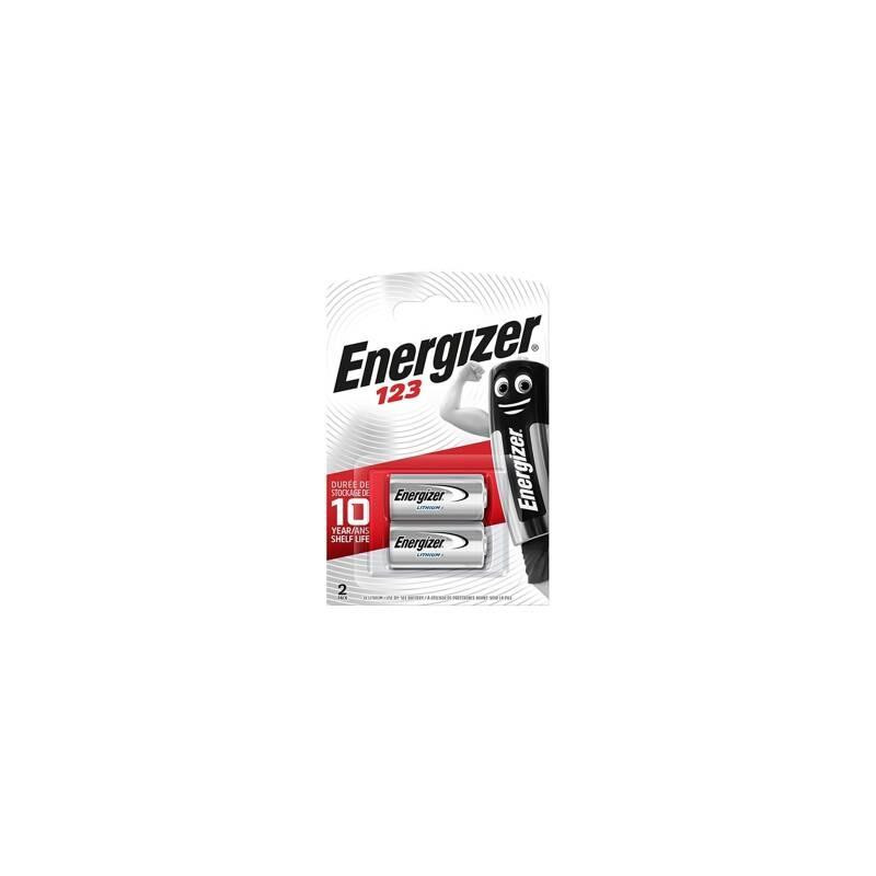 EGBCR1232 ENERGIZER PILA LITIO FOTO CR123 3V BLISTER -2U-
