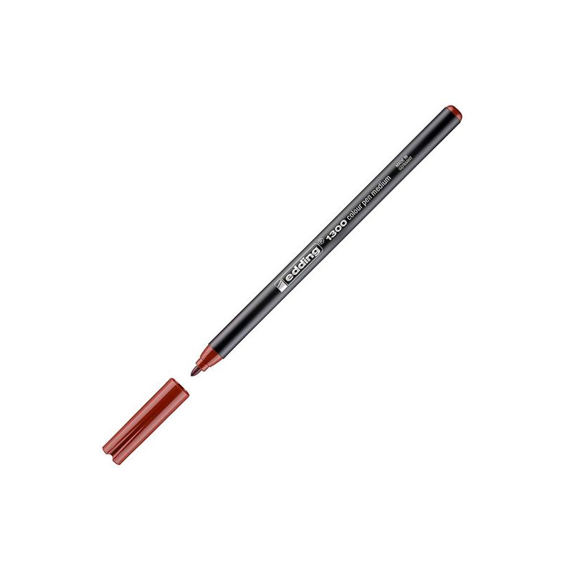 1300-07 EDDING ROTULADOR 1300 TRAZO MEDIO MARRÓN