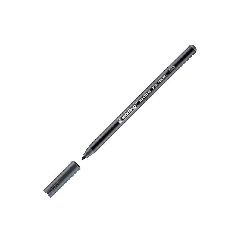 1300-12 EDDING ROTULADOR 1300 TRAZO MEDIO GRIS