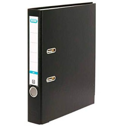 100023260 ELBA ARCHIVADOR PALANCA RADO TOP LOMO 50MM A4 C/CANTONERAS CARTÓN FORRADO PP NEGRO