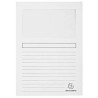 50110E EXACOMPTA SUBCARPETA A4 FOREVER CON VENTANA BLANCO 120GR -100U-