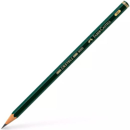 B-9000-3H FABER CASTELL LÁPIZ DE GRAFITO 9000 3H BLÍSTER