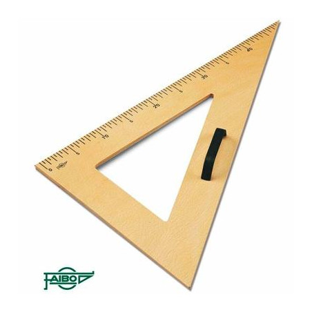 235 FAIBO CARTABÓN PIZARRA 50 CM GRADUADO PLASTICO