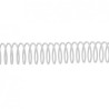 5113601 FELLOWES ESPIRAL METÁLICA PASO 5:1 22MM A4 BLANCO PACK 100 UD