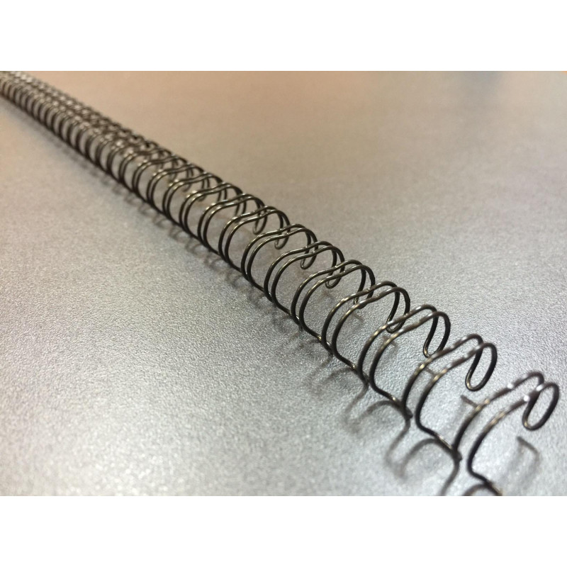 53265 FELLOWES PACK DE 100 WIRES NEGRO 10 MM