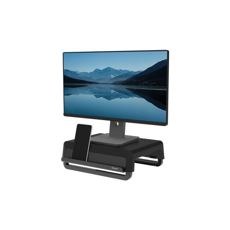 100016560 FELLOWES SOPORTE ELEVADOR PARA MONITOR BREYTA NEGRO