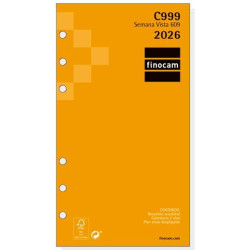 201260026 FINOCAM RECAMBIO ANUAL AGENDA DE ANILLAS CLASSIC C999 609-94X171MM SVH 2026