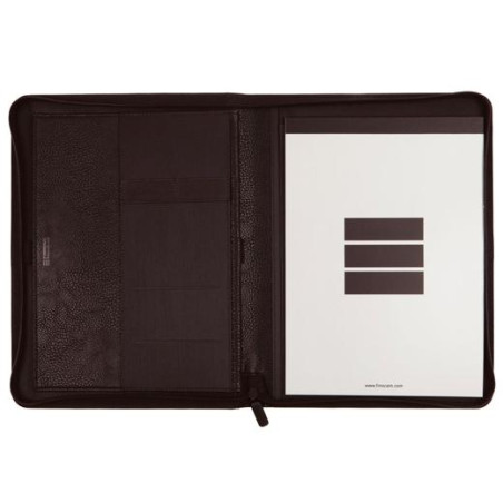 5098060 FINOCAM PORTADOCUMENTOS FOCUS CREMALLERA A4 POLIURETANO EFECTO PIEL NEGRO