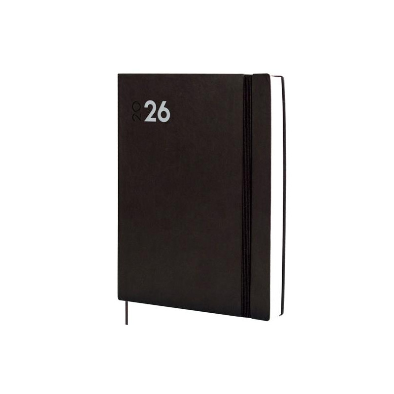 621196026 FINOCAM AGENDA DYNAMIC MARA Y12-210X270MM 1DP TAPA BLANDA NEGRO 2026 CATALÁN
