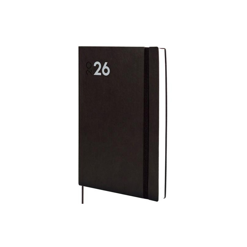 621986026 FINOCAM AGENDA DYNAMIC MARA Y11-165X240MM 1DP TAPA BLANDA NEGRO 2026