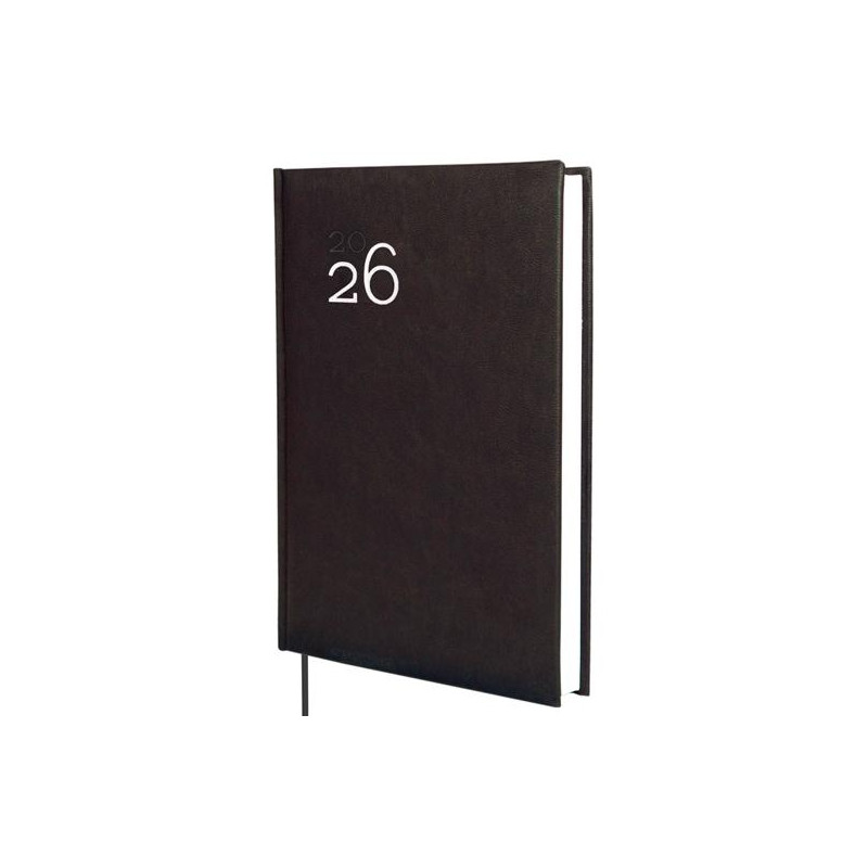 625185026 FINOCAM AGENDA DYNAMIC MILANO Y11-165X240MM 1DP TAPA DURA NEGRO 2026