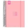 633120226 FINOCAM AGENDA PARA ESTUDIANTES ESPIRAL E10 - 155X212MM 1DP ROSA 2025-2026