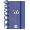 741081026 FINOCAM AGENDA ESPIRAL YEAR E3-79X127MM 1DP TAPA PP AZUL 2026