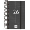 741086026 FINOCAM AGENDA ESPIRAL YEAR E3-79X127MM 1DP TAPA PP NEGRO 2026