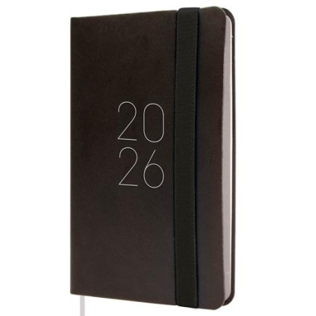 883306026 FINOCAM AGENDA FLEXI LISA F2-82X127MM SVH TAPA BLANDA NEGRO 2026