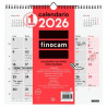 781520026 FINOCAM CALENDARIO DE PARED PARA ESCRIBIR 30X30-300X300MM MV NEUTRO 2026