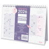 787022726 FINOCAM CALENDARIO DE SOBREMESA PARA ESCRIBIR S-210X150MM MV CHIC MORADO 2026