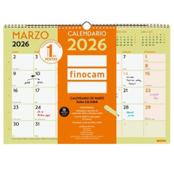 787240126 FINOCAM CALENDARIO DE PARED PARA ESCRIBIR A3-420X297MM MV GRAFIK 2026