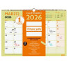 787240126 FINOCAM CALENDARIO DE PARED PARA ESCRIBIR A3-420X297MM MV GRAFIK 2026
