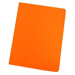 400040653 GIO SUBCARPETA SIMPLE CARTULINA NARANJA INTENSO FOLIO 250GR -50U-