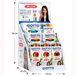 F904400 GIOTTO EXPOSITOR DE MESA TODOS PINTAMOS CONTRA EL BULLYING