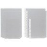 05750004 GRAFOPLAS FUNDAS PLANOS A4 MULTITALADRO 11 PVC TRANSPARENTE -100U-