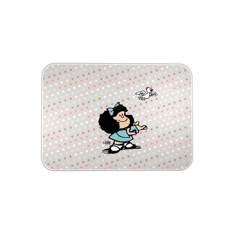 09252726 GRAFOPLÁS VADE SOBREMESA 47X33CM PVC RÍGIDO ANTIDESLIZANTE MAFALDA BIRD
