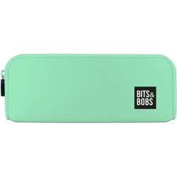 37547226 GRAFOPLÁS PORTATODO DE SILICONA BITS&BOBS VERDE AGUA