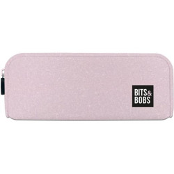 37547285 GRAFOPLÁS PORTATODO DE SILICONA BITS&BOBS ROSA PASTEL GLITTER