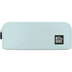 37547288 GRAFOPLÁS PORTATODO DE SILICONA BITS&BOBS AZUL PASTEL GLITTER