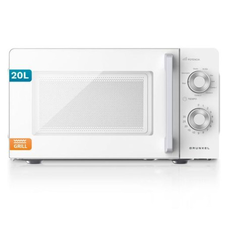MWG-20MG GRUNKEL MICROONDAS CON GRILL 700W 20L BLANCO