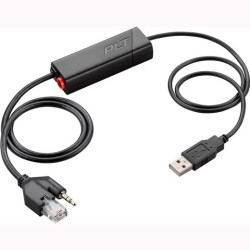 211076-01/85R00AA HP POLY CABLE DESCOLGADOR ELECTRÓNICO APU-76 USB PARA AURICULAR CS500