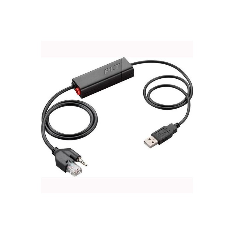 211076-01/85R00AA HP POLY CABLE DESCOLGADOR ELECTRÓNICO APU-76 USB PARA AURICULAR CS500