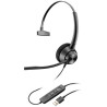 214568-01 HP POLY AURICULARES ENCOREPRO EP310 DIADEMA MONOAURAL C/ MICRÓFONO CONTROL DE VOLUMEN CABLE USB-A NEGRO