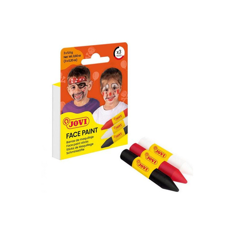 175SC JOVI MAQUILLAJE ESTUCHE 3 BARRAS SCARY