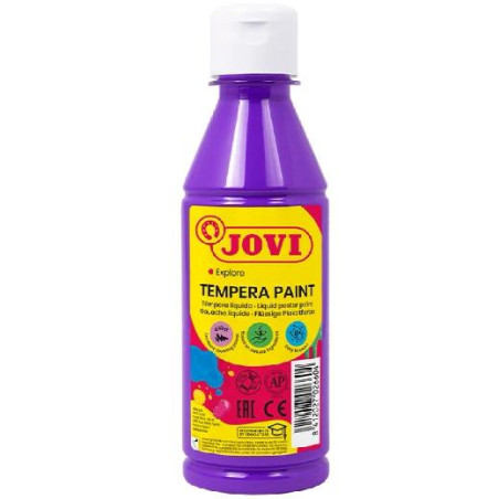 50223 JOVI TÉMPERA LÍQUIDA VIOLETA BOTELLA DE 250ML