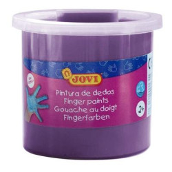 56023 JOVI ESTUCHE 5 BOTES PINTURA DE DEDOS 125ML VIOLETA