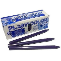 92523 JOVI CERAS PLASTICAS CRAYONS STUDENT UNICOLOR VIOLETA CAJA 25 UD
